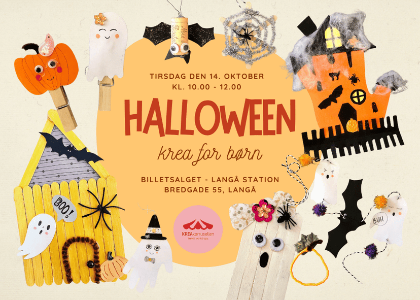 Halloween KREA for børn